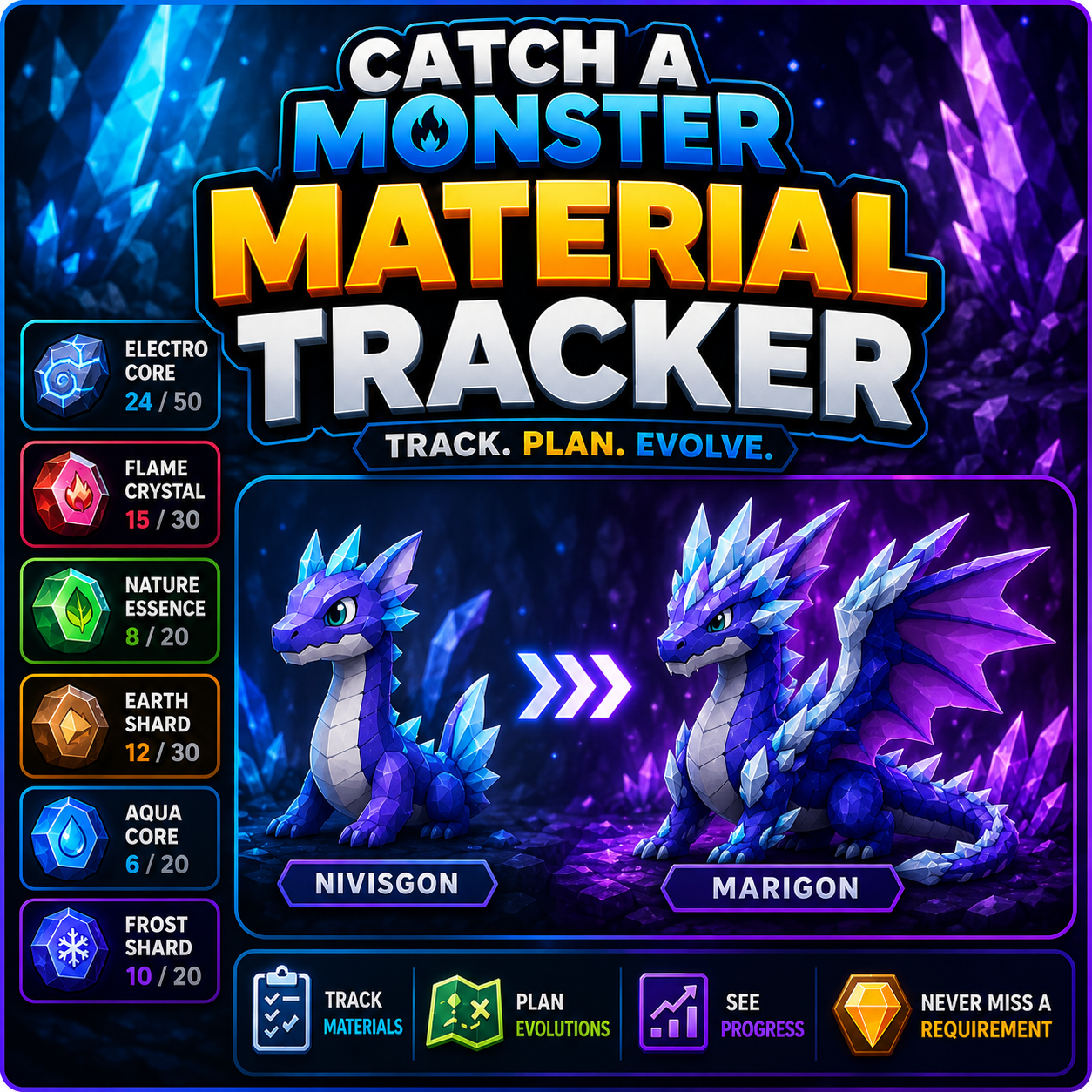 Roblox Catch a Monster Fusion Calculator and Tracker